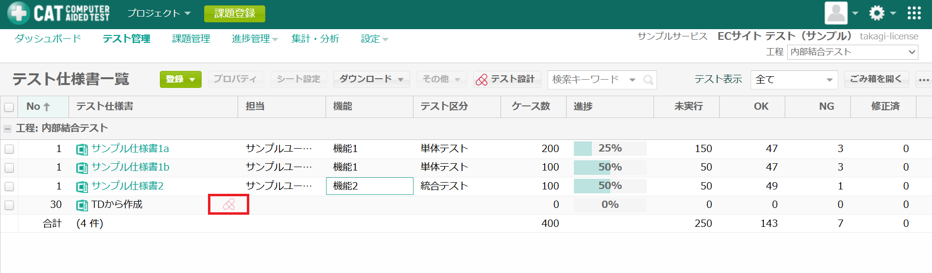 create from td list